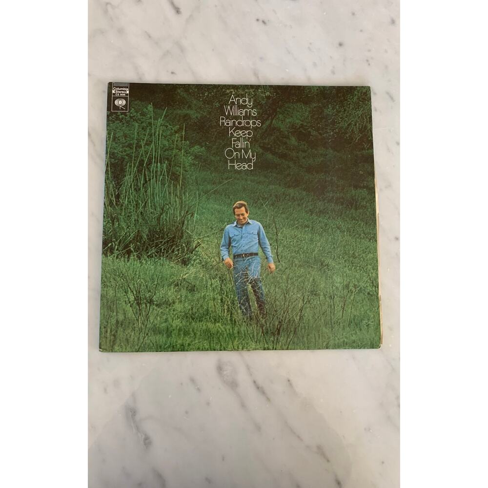 Vintage "Andy Williams: Raindrops Keep Fallin' on my Head" Vinyl Record